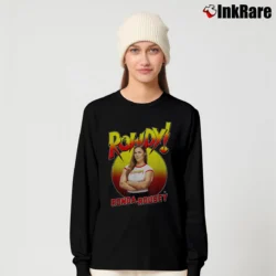 Women’s Rowdy Ronda Rousey WWE Gradient Long-Sleeve Top in black | Sleek, Versatile, All-Season