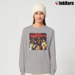 Women’s Roxy Music Manifesto Album Band Long-Sleeve Top in sport grey | Sleek, Versatile, All-Season