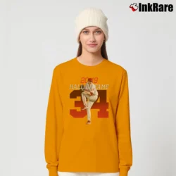 Women’s Roy Halladay Philadelphia Legend Long-Sleeve Top in orange | Sleek, Versatile, All-Season