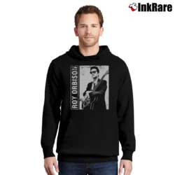 Men’s roy orbison vintage classic rock legend Pullover Hoodie in black | Cozy, Durable, Modern Fit