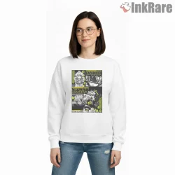 Rudo Manga Panel Yellow Black Graphic Anime Shirt on graphic shirt for women graphic tee