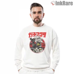 Rudo Red Circle Background Action Pose Anime Shirt on graphic shirt for men graphic tee