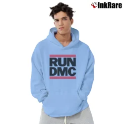 Men’s Run Dmc Pullover Hoodie in light blue | Cozy, Durable, Modern Fit