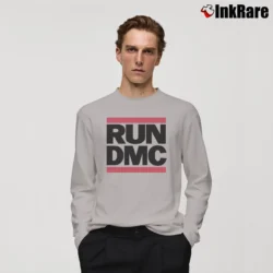 Men’s Run Dmc Long-Sleeve Shirt in sport grey | Sleek, Lightweight, Year-Round Wear