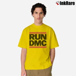 Men’s Run Dmc Classic T-Shirt in yellow | Soft, Breathable Everyday Wear