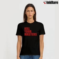 Women’s Run The Jewels Kill Your Masters Band Signature T-Shirt in black | Soft, Flattering Fit