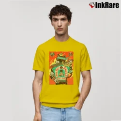 Men’s Run The Jewels Panther RTJ Music Classic T-Shirt in yellow | Soft, Breathable Everyday Wear