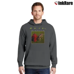 Men’s rush band signals distressed progressive rock Pullover Hoodie in charcoal | Cozy, Durable, Modern Fit
