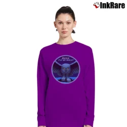 Women’s Rush Men's Fly By Night Grey Rock Long-Sleeve Top in purple | Sleek, Versatile, All-Season