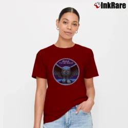 Women’s Rush Men's Fly By Night Grey Rock Signature T-Shirt in maroon | Soft, Flattering Fit