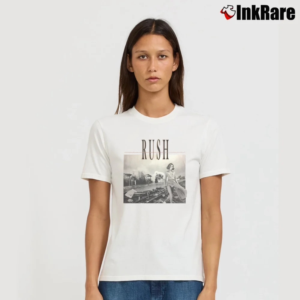 Women’s Rush Permanent Waves T-Shirt in white | Soft, Flattering Fit