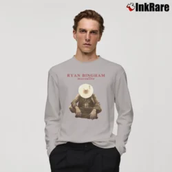Men’s ryan bingham mescalito americana folk rock Long-Sleeve Shirt in sport grey | Sleek, Lightweight, Year-Round Wear