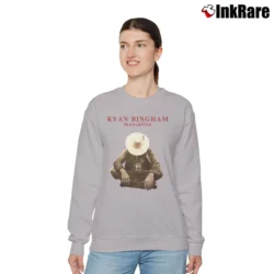 Women’s ryan bingham mescalito americana folk rock Relaxed Sweatshirt in sport grey | Soft, Laid-Back Vibe