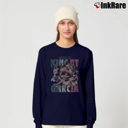 Women’s Ryan Garcia Kingry for Boxing Fans Long-Sleeve Top in navy | Sleek, Versatile, All-Season