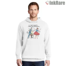 Sabotage Dance Floor Lyric Scene Shirt on white hoodie for men graphic tee