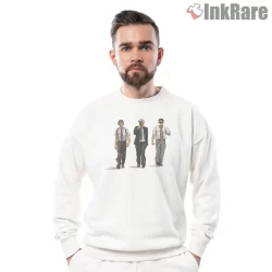 Sabotage Walking Detective Trio Beastie Boys Shirt on graphic shirt for men graphic tee