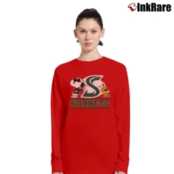 Women’s Sacramento State Hornets Snoopy Long-Sleeve Top in red | Sleek, Versatile, All-Season