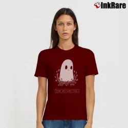Women’s Sad Ghost Club Classic Signature T-Shirt in maroon | Soft, Flattering Fit