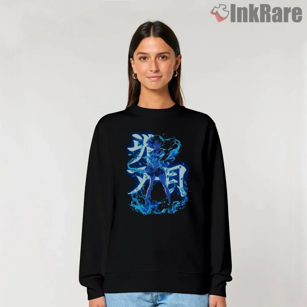Sailor Mercury Ami Mizuno Water Fan Art Shirt on graphic shirt for women graphic tee