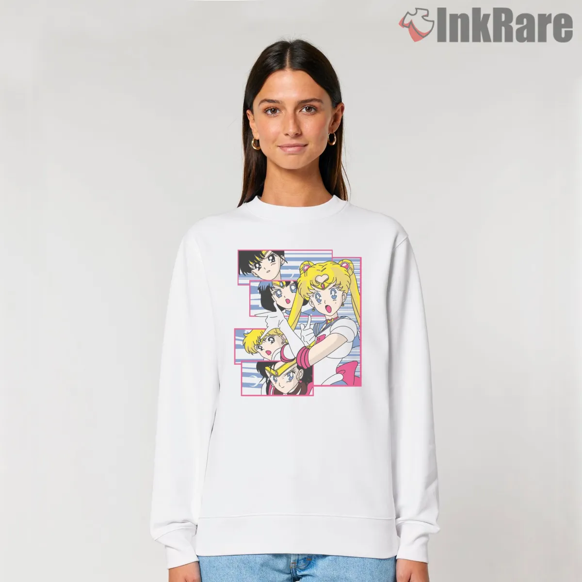 Sailor Moon Classic 90s Manga Panel Anime Shirt on graphic shirt for women graphic tee