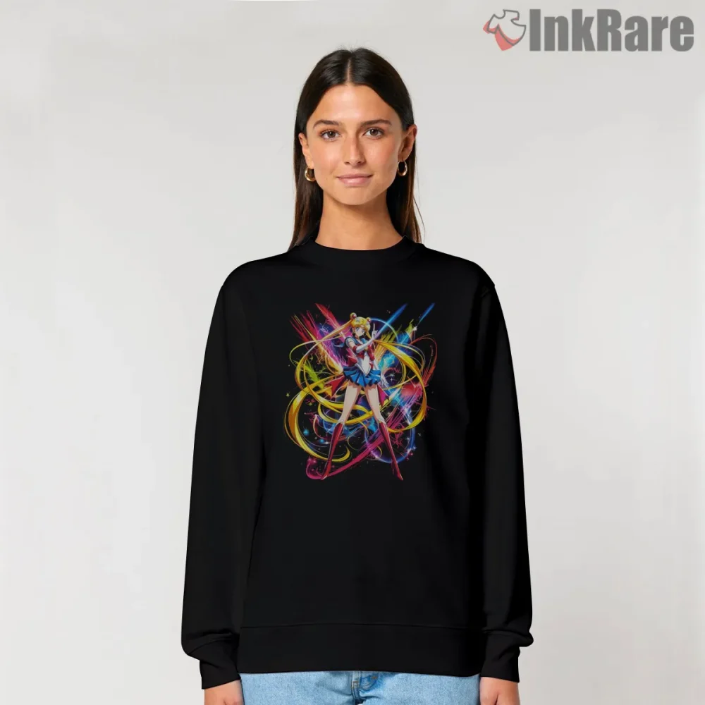 Sailor Moon Classic Front View Anime Shirt on graphic shirt for women graphic tee