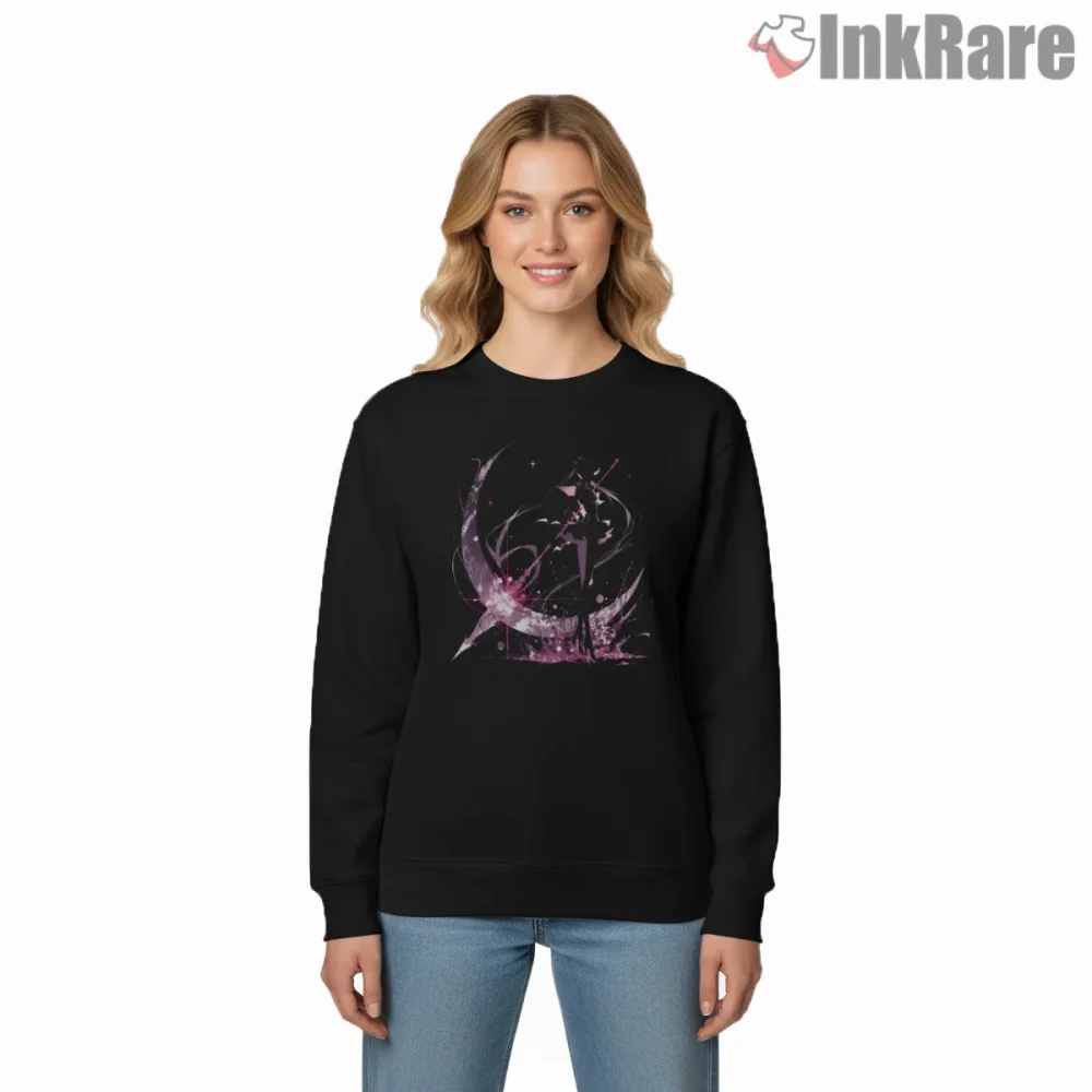 Sailor Moon Elegant Abstract Energy Anime Shirt on graphic shirt for women graphic tee
