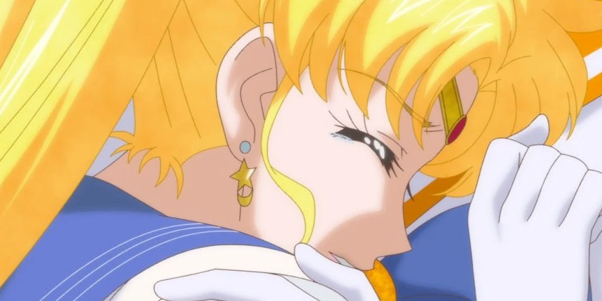 Sailor Moon in a quiet emotional moment, showing vulnerability and softness without judgment