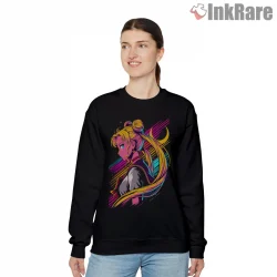 Sailor Moon Retro Pop Art Portrait Shirt on graphic shirt for women graphic tee