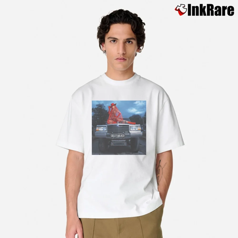 Men’s Sally Walker Iggy Azalea Graphic Classic T-Shirt in white | Soft, Breathable Everyday Wear