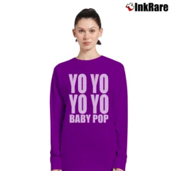 Women’s Salt N Pepa Push It Long-Sleeve Top in purple | Sleek, Versatile, All-Season