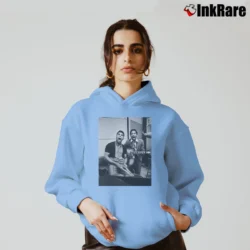Women’s Sam Cooke With Muhammad Ali Tribute Cozy Hoodie in light blue | Warm, Structured, Stylish