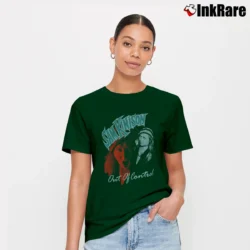 Women’s Sam Kinison Out Of Control Tour 80s Signature T-Shirt in forest green | Soft, Flattering Fit