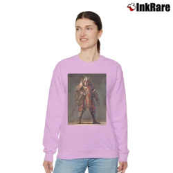 Women’s Samurai Boba Fett Mandalorian Star Wars Relaxed Sweatshirt in light pink | Soft, Laid-Back Vibe