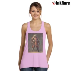Women’s Samurai Boba Fett Mandalorian Star Wars Tank Top in light pink | Lightweight, Movement-Friendly