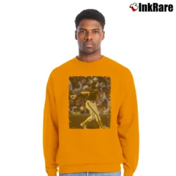 Men’s San Diego Padres Tony Gwynn Crewneck Sweatshirt in orange | Cozy Fabric, Clean Style