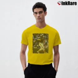 Men’s San Diego Padres Tony Gwynn V-Neck Tee in yellow | Sharp, Breathable, Everyday Staple