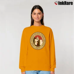 Women’s San Diego State University Relaxed Sweatshirt in orange | Soft, Laid-Back Vibe