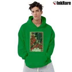 Men’s San Francisco 49ers Stormtrooper Army Star Wars Join The 49ers Pullover Hoodie in irish green | Cozy, Durable, Modern Fit