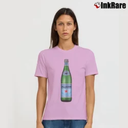 Women’s San Pellegrino Graphic Signature T-Shirt in light pink | Soft, Flattering Fit
