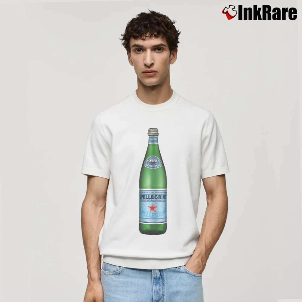 Men’s San Pellegrino Graphic Classic T-Shirt in white | Soft, Breathable Everyday Wear