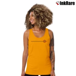 Women’s Santa Cruz Classic Dot Pullover Tank Top in orange | Lightweight, Movement-Friendly
