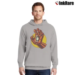 Men’s Santa Cruz Iron Man Marvel Skateboard Graphic Pullover Hoodie in sport grey | Cozy, Durable, Modern Fit