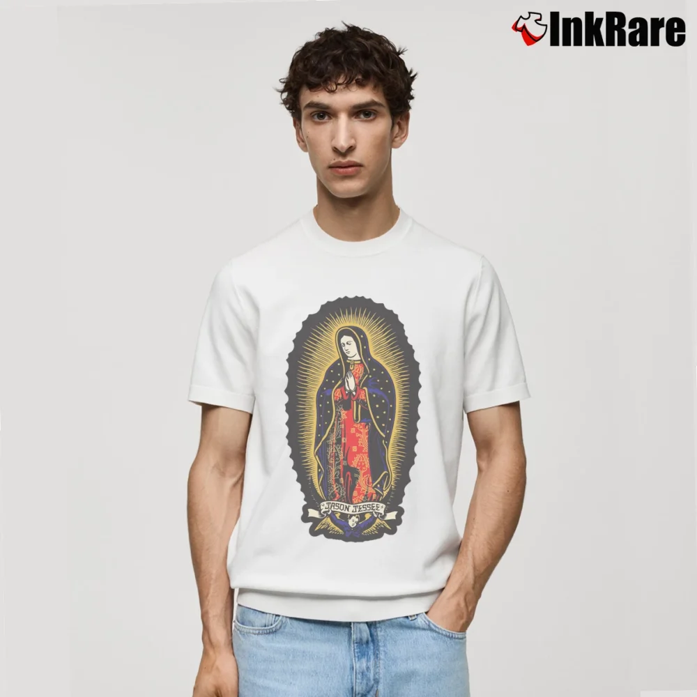 Men’s Santa Cruz Jessee Guadalupe Classic T-Shirt in white | Soft, Breathable Everyday Wear