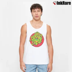 Men’s Santa Cruz Turtle Power Skate Tank Top in white | Breathable, Active-Friendly Design