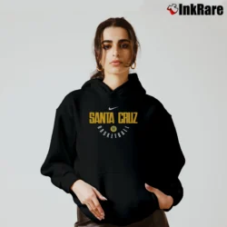 Women’s Santa Cruz Warriors Nike Practice Cozy Hoodie in black | Warm, Structured, Stylish