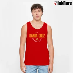 Men’s Santa Cruz Warriors Nike Practice Tank Top in red | Breathable, Active-Friendly Design