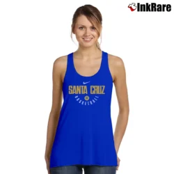 Women’s Santa Cruz Warriors Nike Practice Tank Top in royal blue | Lightweight, Movement-Friendly