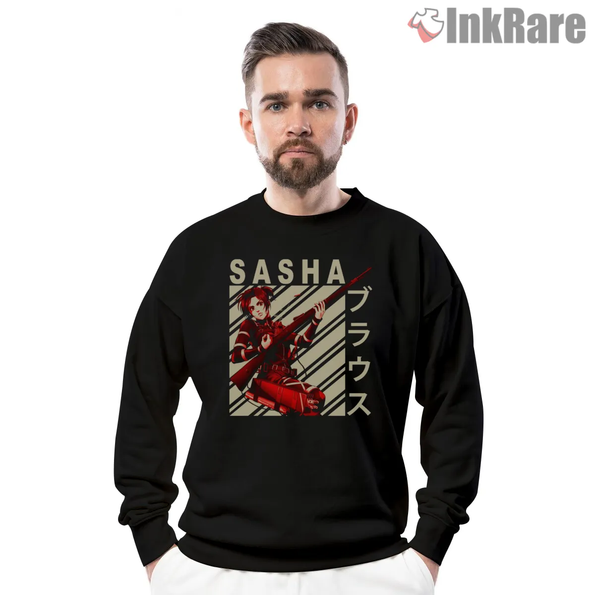 Sasha Braus Bold Rifle Poster Shirt Sasha Braus Bold Rifle Poster Shirt on graphic shirt for men graphic tee