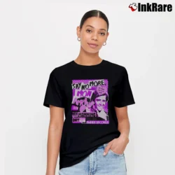 Women’s Say No More Mon Amour Signature T-Shirt in black | Soft, Flattering Fit