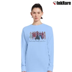 Women’s Scarlet Witch 2021 Wanda Maximoff Marvel Wandavision Long-Sleeve Top in light blue | Sleek, Versatile, All-Season